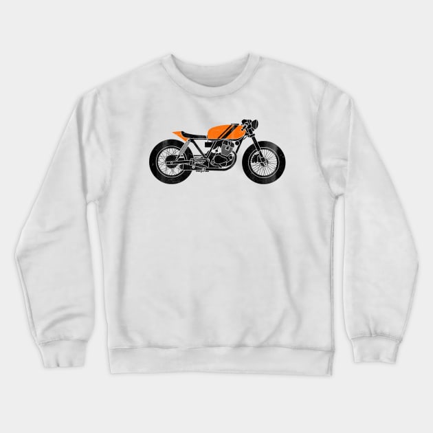 Cafe Racer Crewneck Sweatshirt by ayarti